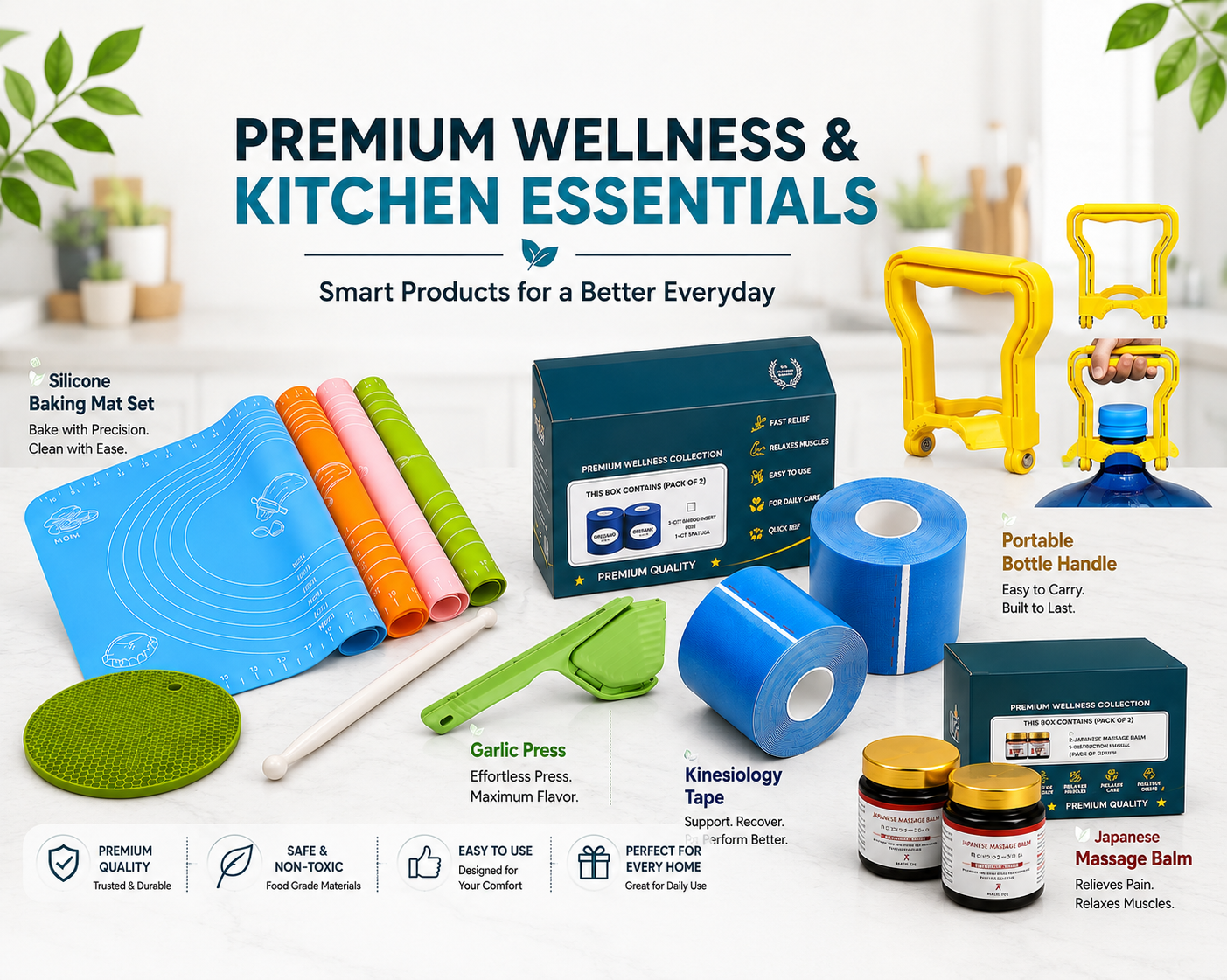 Uniqova Enterprise Premium Wellness and Kitchen Essentials